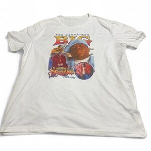 Biggie Smalls graphic tee #hiphop XL
